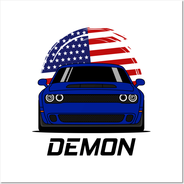 Challenger SRT Demon Wall Art by RacingSize